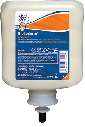 Other view of Advanced Skin Defense Cream - Yellow-White - 1 L - Cartridge - SDA1L - Stokoderm® - Deb Stoko