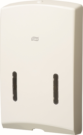 Other view of Ultraslim H4 Multifold Mini Hand Towel Dispenser - Acrylic - White - 239 x 86 x 285 mm - 2320729 - Tork