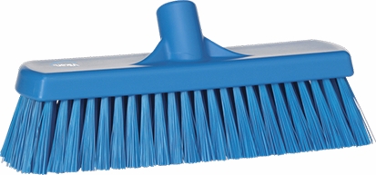 Other view of Floor Broom - Polyester/Stainless Steel Bristle - Blue - 300 x 90 x 130 mm - 7068 - Vikan