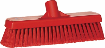 Other view of Floor Broom - Polypropylene/Stainless Steel Bristle - Red - 300 x 85 x 125 mm - 7066 - Vikan