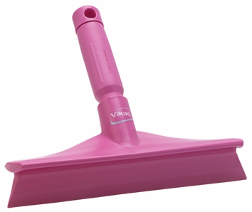 Other view of Ultra Hygienic Table Squeegee - TPE Rubber Bristle - Pink - 245 x 50 x 104 mm - 7125 - Vikan