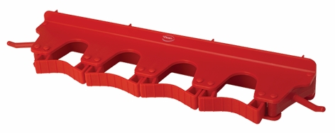 Other view of Wall Bracket - Polypropylene/TPE Rubber - Red - 395 x 80 x 60 mm - 1018 - Vikan