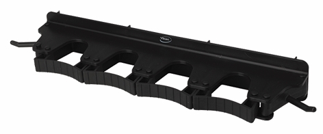 Other view of Wall Bracket - Polypropylene/TPE Rubber - Black - 395 x 80 x 60 mm - 1018 - Vikan