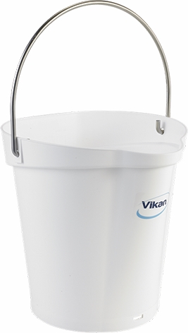 Other view of Heavy Duty Hygiene Bucket - Polypropylene - White - 6 L - 5688 - Vikan