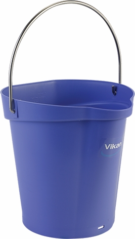 Other view of Heavy Duty Hygiene Bucket - Polypropylene - Purple - 6 L - 5688 - Vikan