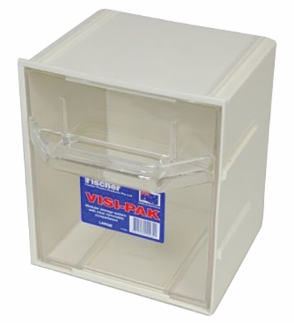 Other view of Compartment Box - Visi-Pak - Styrene - Beige - 208 mm x 235 mm x 167 mm - F1H-042 - Fischer