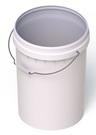 Other view of Pail Base with Metal Handle - Polypropylene - White - 300 x 410 mm - 20 L - AP20LSHWHITE - A Plus Plastics - (1/Pack)