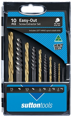 Other view of 10-Piece Screw Extractor Set - Heavy Duty - M4 to M20 - M603 - Easy-Out - Sutton Tools