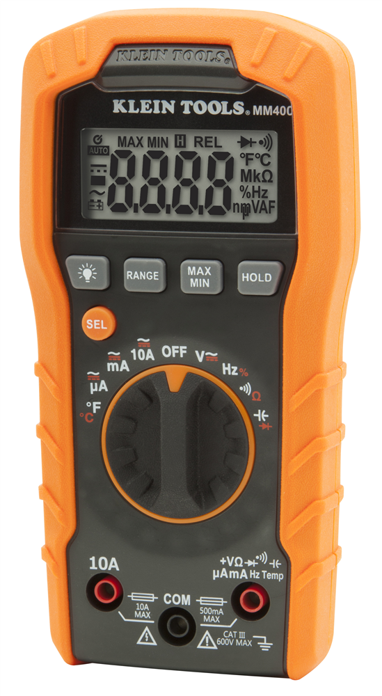 Other view of Digital Multimeter AC/DC - MM400 - 600V - Klein