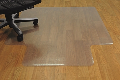 Other view of Anchormat No Anchors Chair Mat With Lip - Clear - 915 x 1220 mm - AMH34S - MATTEK