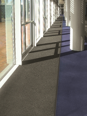 Other view of Ribbed Entrance Mat - Pepper - 1800 x 1800 x 8 mm - RM1800PEP - MATTEK