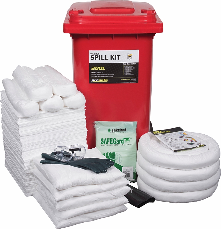 Other view of SPILL KIT OIL ONLY BIN PROSAFE 200L