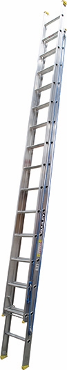 Other view of Extra Heavy Duty Extension Ladder - Aluminium - 4.8/8.5 m Height - 9.5 m Reach Height - 150 kg - Professional Punchlock® - BAILEY