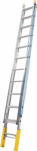 Other view of Leveller Extension Ladder - Aluminium - 3.8/6.2 m Height - 7.2 m Reach Height - 130 kg - Professional Punchlock® - BAILEY