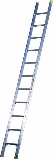 Other view of Single Ladder - Aluminium - 3.66 m - 150 kg - Professional Punchlock® - BAILEY