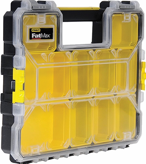 Other view of Organizer Box - 10 Compartment - 74 x 446 x 357 mm - 1-97-517 - Pro Series - FatMax - Stanley