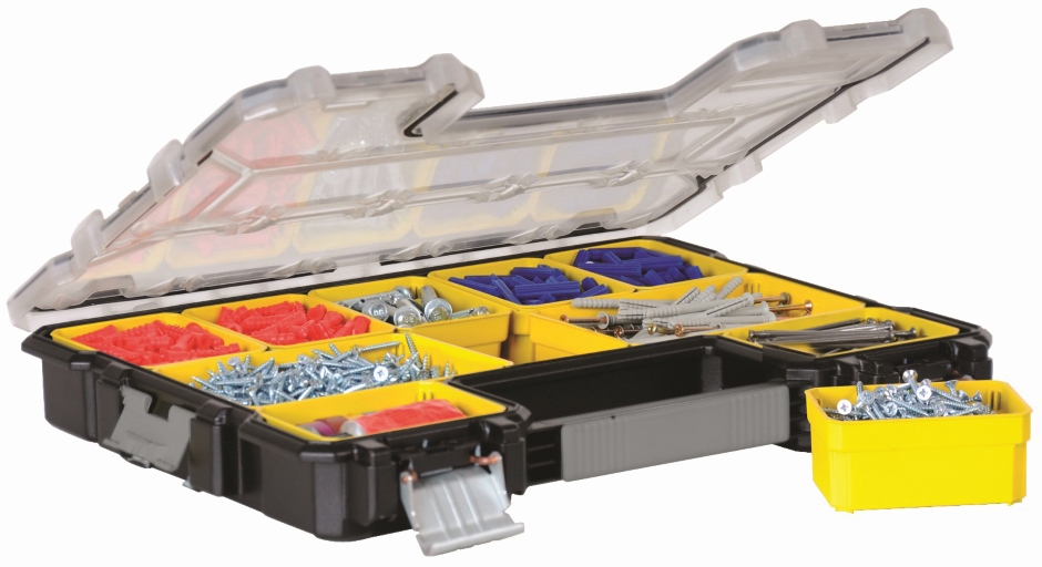 Other view of Organizer Box - 10 Compartment - 74 x 446 x 357 mm - 1-97-517 - Pro Series - FatMax - Stanley