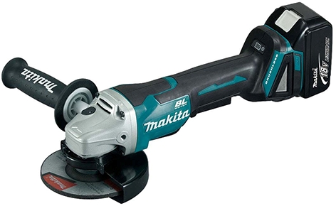 Other view of Makita DGA505RTE Cordless Brushless Angle Grinder Kit - 18V - 5.0Ah - 125mm x 5inch