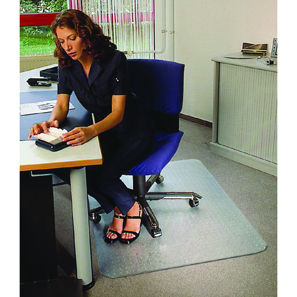 Other view of FLOORTEX - CHAIRMAT - P/CARB - MED - RECT - 120X134CM - 0334280