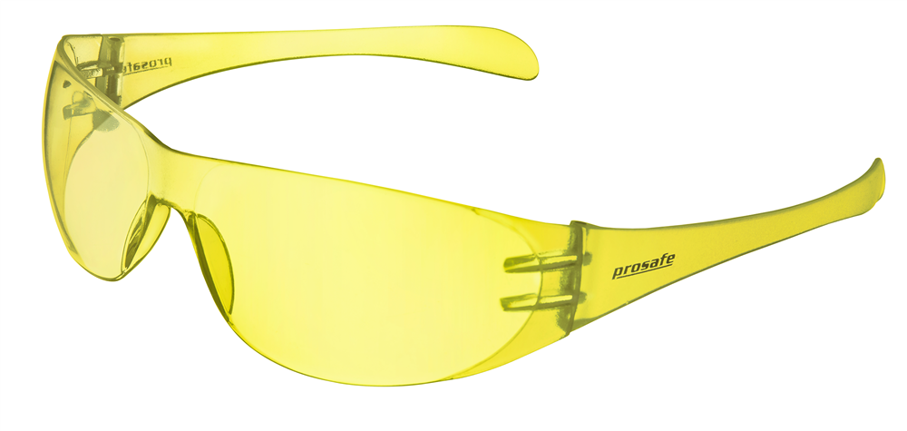 Other view of PROSAFE Checklite II Safety Glasses - Translucent Amber Frame - Hardcoat Coating Lens - Amber