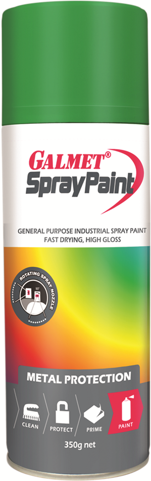 Other view of Spraypaint Enamel - Aerosol - 350gm - Natural Green - Galmet