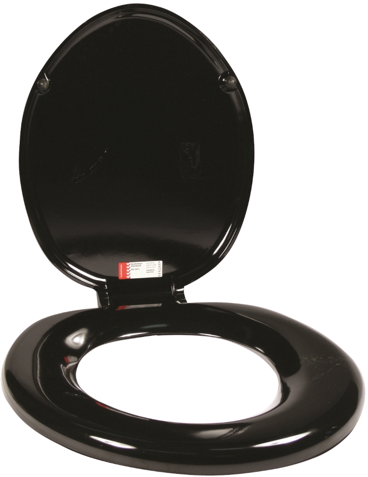 Other view of Spotless Toilet Seat - Polypropylene - White - 350 mm x 450 mm - Flex II - Braiform