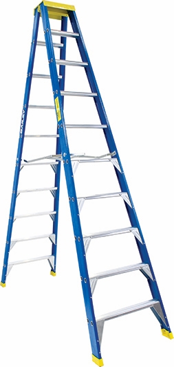 Other view of Double Sided Stepladder - 12 Step - Fibreglass - 3.6 m - 150 kg - RFDS Series - Professional Punchlock® - BAILEY