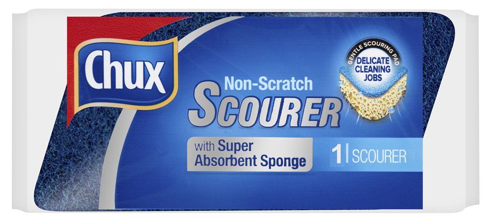 Other view of CHUX® - NSSPG1/12 - Non Scratch Sponge Scourer - Blue