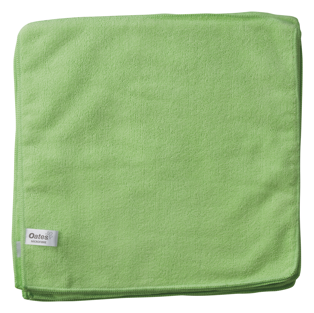 Other view of Micorfibre Value Cloth - Green - MF-035VG - Pack of 10 - ED Oates