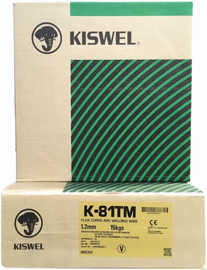 Other view of Welding Wire - Flux Cored - Carbon Steel - 1.2 mm - 15 kg - K81TM - Kiswel