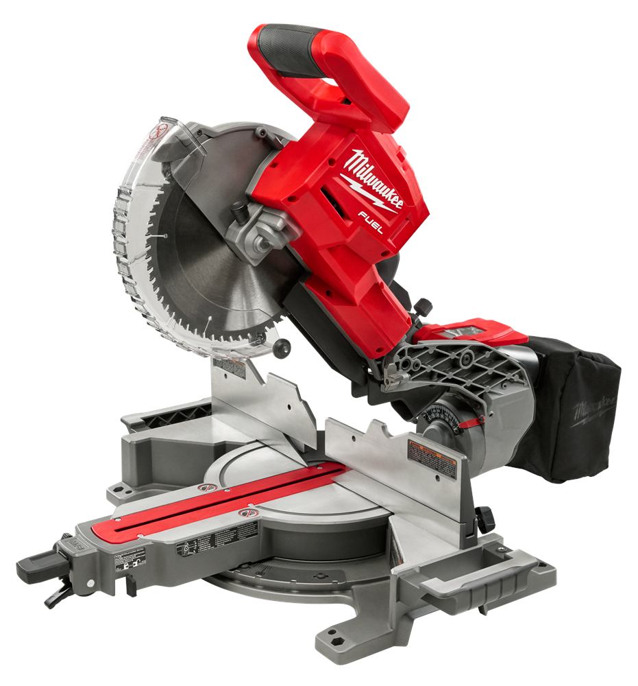 Other view of Milwaukee M18FMS254-0 18V Li-ion Cordless Fuel Brushless 254mm Mitre Saw Skin