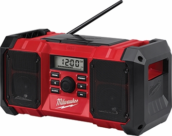 Other view of Milwaukee M18JSRDAB+-0 18V Li-ion Cordless Digital Jobsite Radio Skin