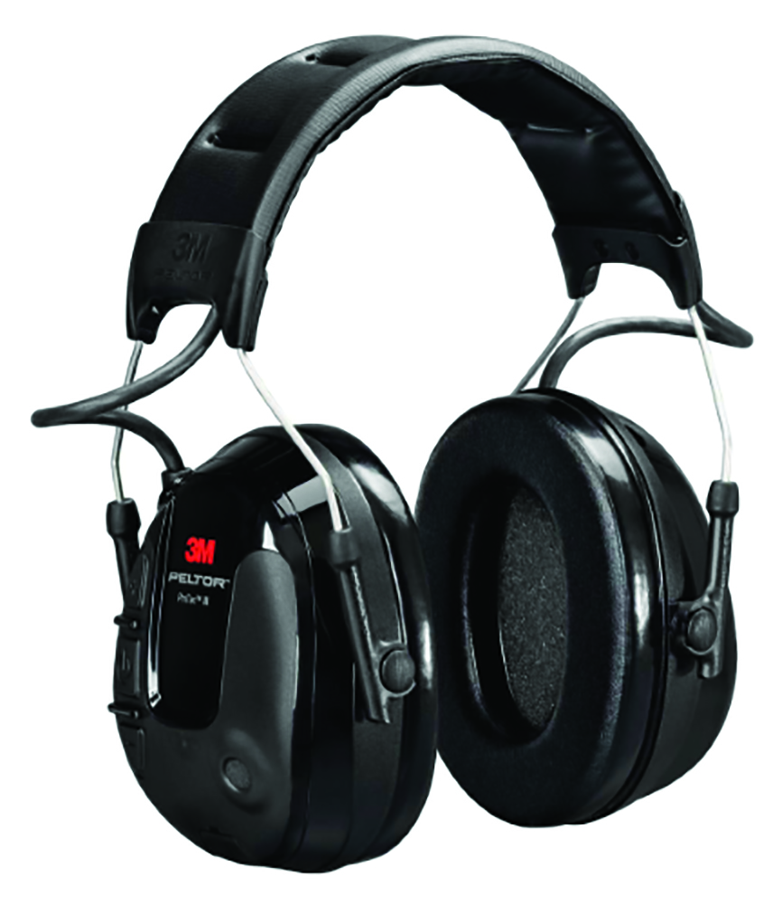 Other view of 3M Peltor PELTOR™ ProTac™ III Slim MT13H220A UU004637789 Electronics & Communications - Earmuffs - Headband - 3.5mm Listen Only Stereo Input Jack - Class 5 - 26dB - Black