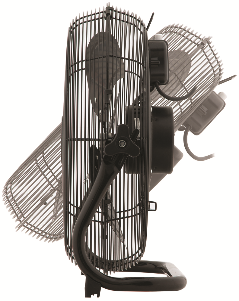 Other view of Strom – Industrial fan – Floor – Black – 400mm