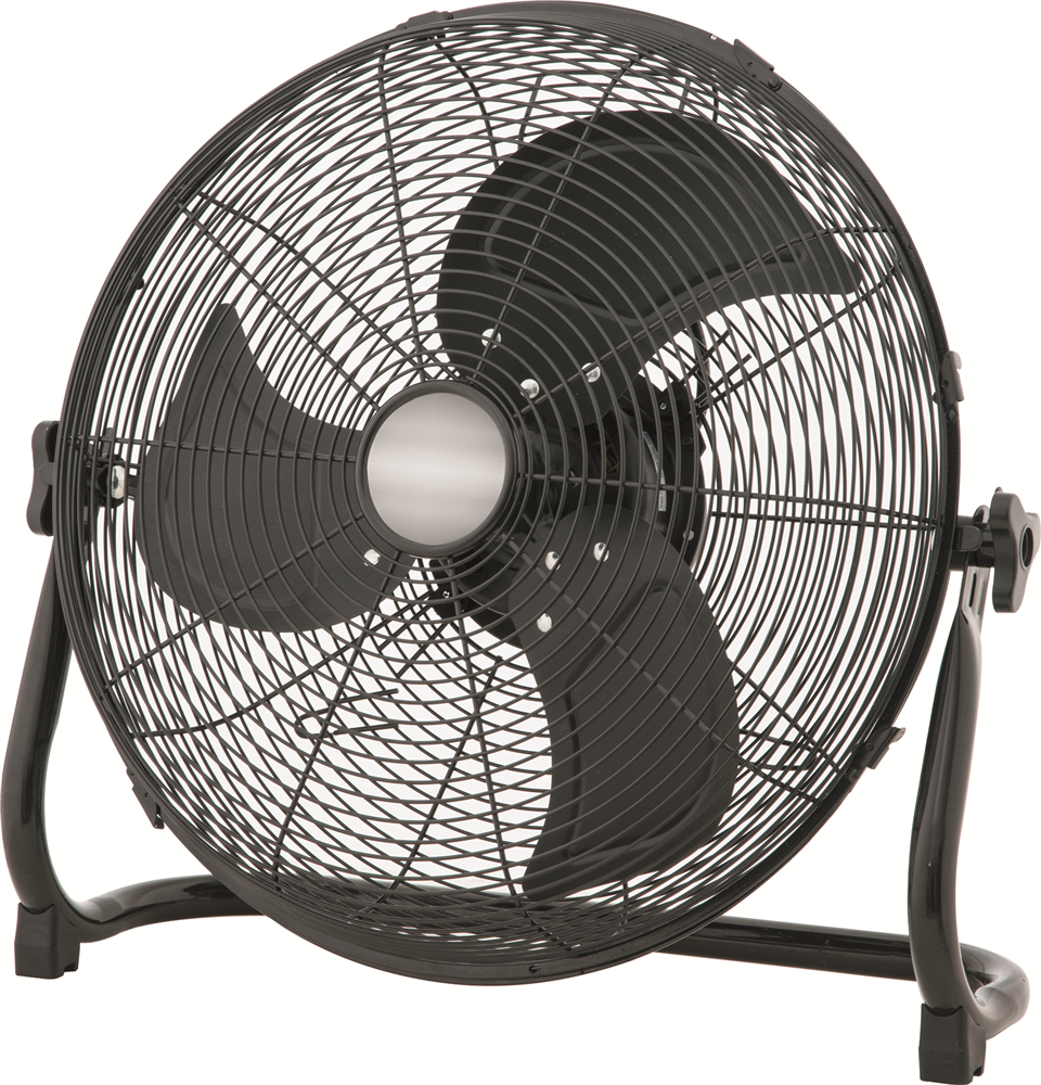 Other view of Strom – Industrial fan – Floor – Black – 400mm