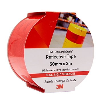 Other view of High-Visibility Reflective Tape - Red - 50 mm x 3 m - 983-72 - AR010613610 - Diamond Grade - 3M