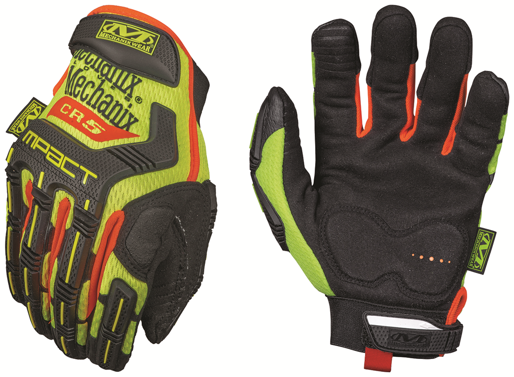 Other view of Mechanix Wear SMP-C91 M-Pact® D5 Impact Protection Gloves - Cut D - Armortex Liner - D3O® Padded Palm - Touch Screen - Hi-Vis - Green/Black - L