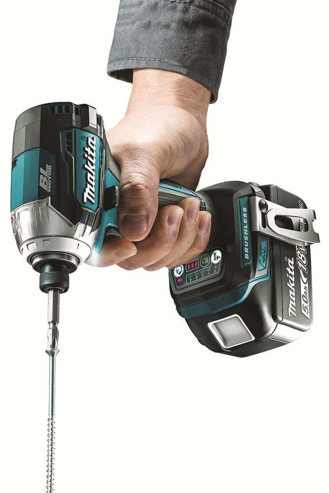 Other view of Makita DTD170Z 18V Li-ion Cordless Brushless Impact Driver 4 Stage Skin