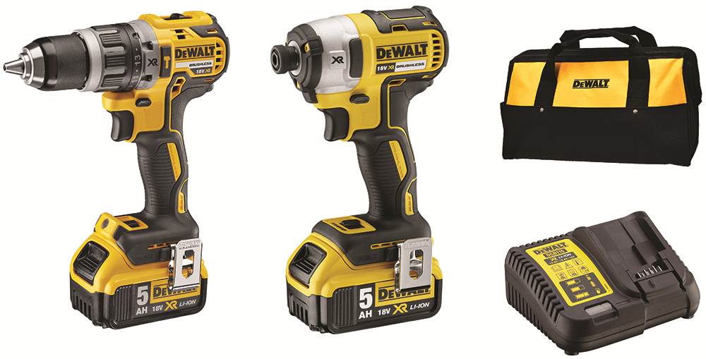 Other view of Dewalt DCZ276P2-XE 18V 5.0Ah Li-ion Cordless Brushless 2 Piece Combo Kit