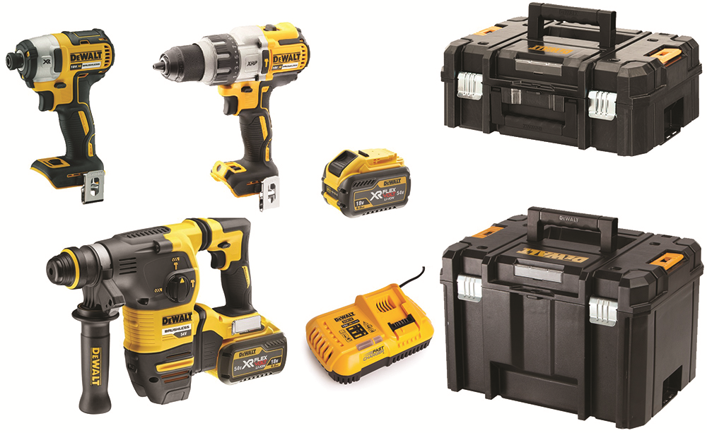 Other view of Dewalt DCZ333X2T-XE 18/54V 9.0Ah Li-ion Cordless Brushless 3 Piece Combo Kit