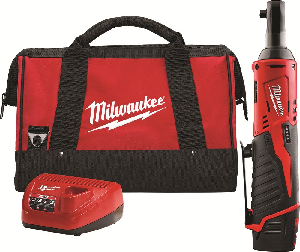 Other view of Milwaukee M12IR-201B Cordless FUEL Brushless Impact Ratchet Kit - 12V - 2.0Ah - 3/8inch