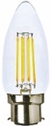 Other view of LED Filament Candle Lamp - Clear - A27 - Bayonet B22 - 240 V - 450 lm - Series LCA - SAL