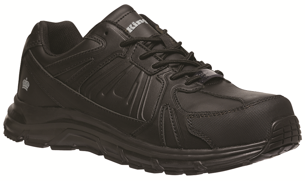 Other view of SHOE SAFETY KINGGEE K26475 LEATHR BLK 10