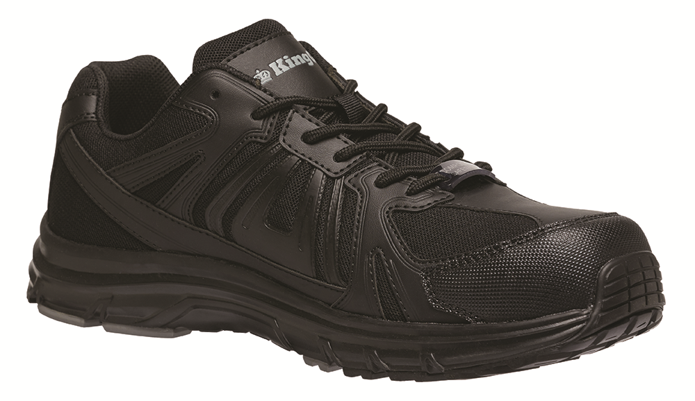 Other view of SHOE SAFETY KINGGEE K26455 LEATHR BLK 9