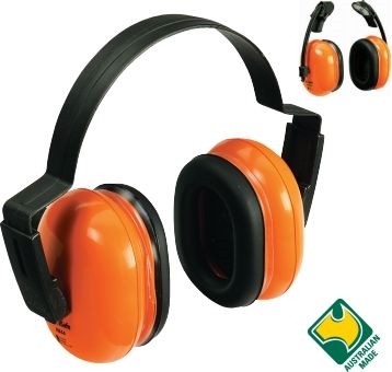 Other view of Earmuff - Universal - Head Band - Orange - 29 dB (Class 5) - UniSafe