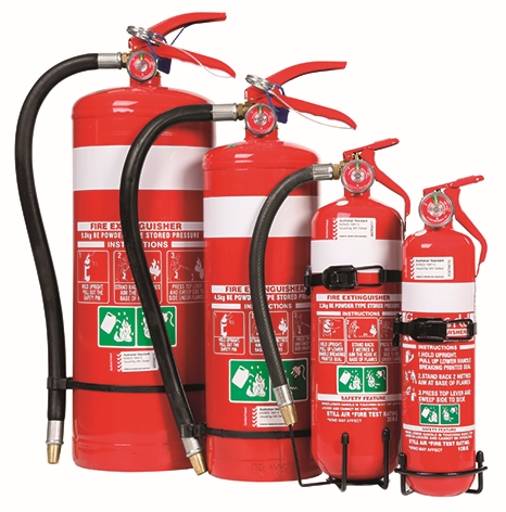 Other view of Fireworld Fire Extinguisher - Dry Chemical - 1kg