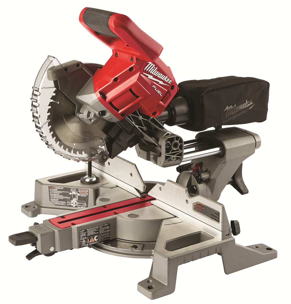 Other view of Milwaukee M18FMS184-0 18V Li-ion Cordless Fuel Brushless 184mm Mitre Saw Skin