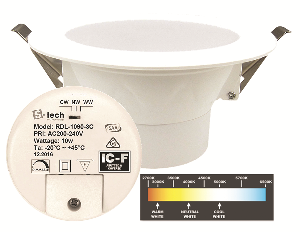 Other view of DOWNLIGHT LED PANEL STECH IP54 FRONT 10W