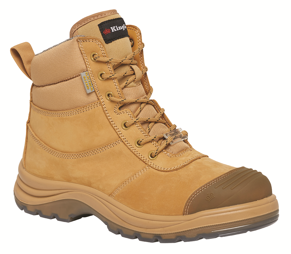 Other view of BOOTS SFTY TRADIE K27105 L/U ZIP WHT 8.5