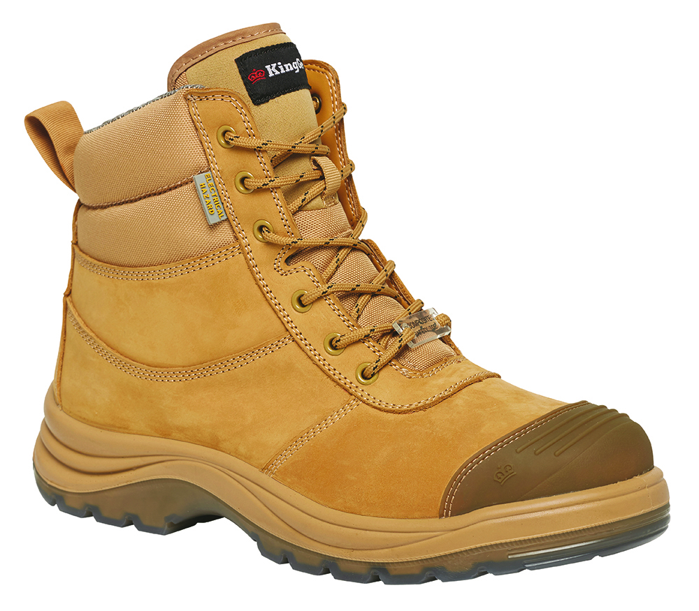 Other view of BOOTS SFTY TRADIE K27105 L/U ZIP WHT 9